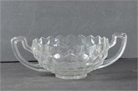 Fostoria American Crystal Handled Trophy Bowl