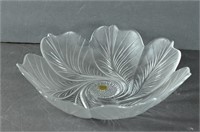 Crystal d'Arques France Floral Twist Centerpiece B