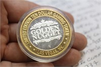 Golden Nugget .999 Silver Casino Token