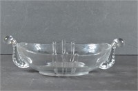 1940's Fostoria Sakier Lyre Centerpiece Bowl