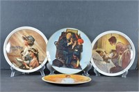 Norman Rockwell Collectors Plates