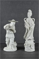 White Porcelain Chinese Figures