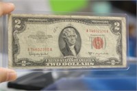 1953 Two Dollar Red Seal Note