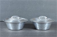 Everlast Forged Aluminum Serving Pieces with Lids
