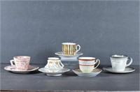 Five Small Teacup Sets