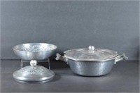 Everlast Forged Aluminum Serving Pieces with Lid