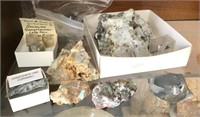 Small Shelf OF Crystals & Other Specimens