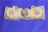 1914 $5.00 Large Note