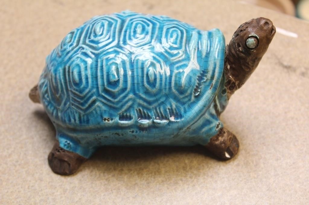 Vintage Ceramic Italy Turtle