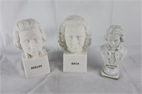 Legendary Composers Bach,Mozart Statuette