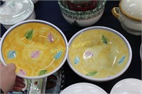 CALECA ITALIAN HAND PAINTED BOWLS