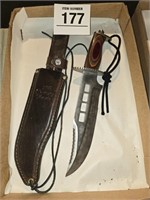 21st Century Bowie knife 9" blade SN: AZ13