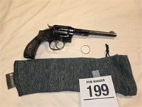 Smith & Wesson 32 ca. revolver 6" barrel....