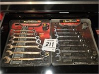 GearWrench ratcheting combination wrench set...