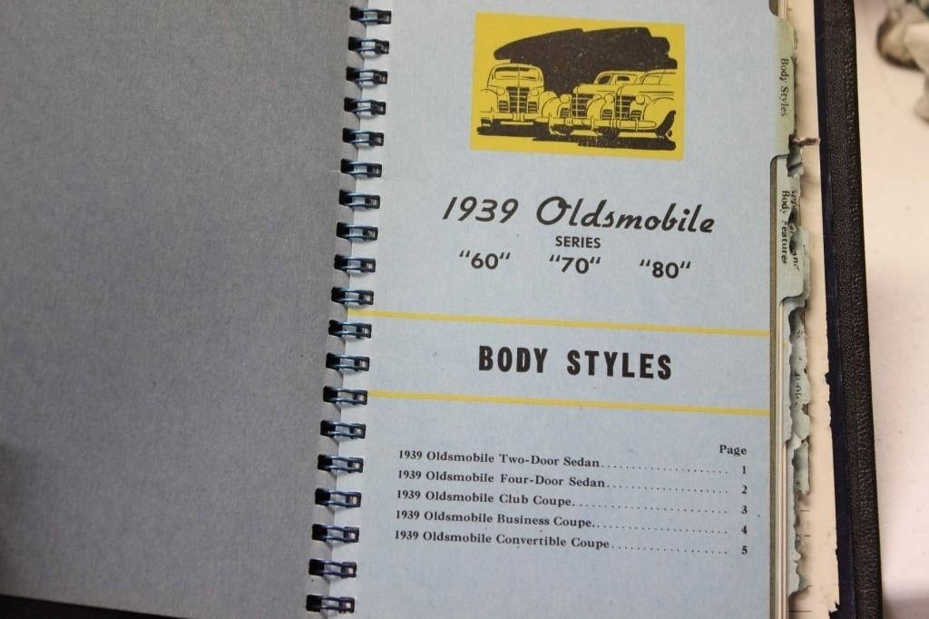 1939 Oldsmobile Manual
