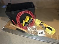 Tow strap, battery box & more