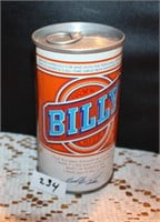 2 Full Cans Billy Carter Beer