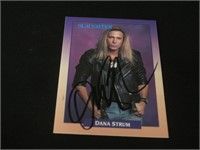 Dana Strum Signed Trading Card RCA COA