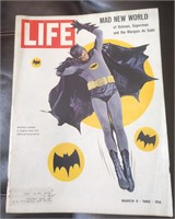 Awesome March 11, 1966 LIFE Batman Cover +AD's!