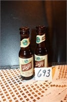 Schlitz Beer Bottles and Salt & Pepper Shaker Set
