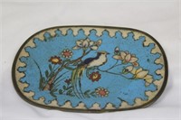 A Chinese/Oriental Cloisonne Dish