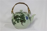 A Vintage Celadon Teapot
