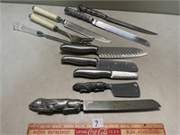 GREAT LARGE LOT VARIOUS KNIFES