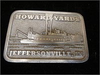 Howard Yards Indiana Riverboat Belt Buckle