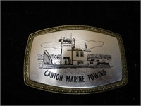 Canton Marine Towing Sir James Belt Buckle