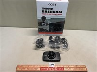 NEW COBY 1080HD DASHCAM CAMERA