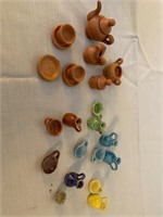 Miniature Clay Tea Sets