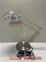 GREAT STAINLESS STEEL ADJUSTABLE DESK LAMP