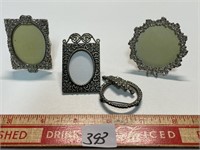 FUN LOT OF MINITURE PICTURE FRAMES