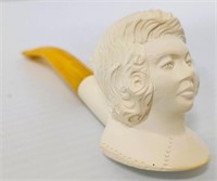 Carved Meerschaum Turkey Pipe Unused