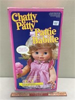 VINTAGE CHATTY PATTY DOLL WITH BOXING