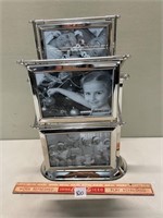 UNIQUE CAROUSEL ROTATING PICTURE FRAME