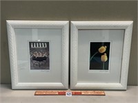 TWO NICELY FRAMED SIGNED PHOTOS