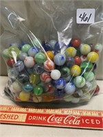 FAIR SIZE LOT OF MARBLES