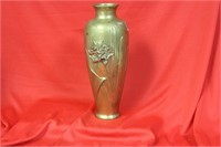 A Japanese Signed Bronze Vase