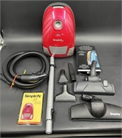 Simplicity Jill Canister Vacuum w Accessories Bags