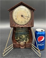 Vintage Lucky Ranger Wind Up Motion Clock #443