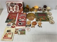 Vintage Little Orphan Annie - Pull Along Toy, Mugs