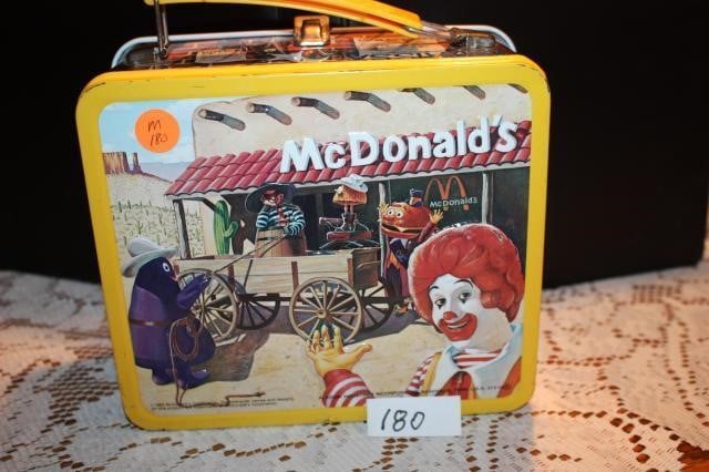 McDonald\'s Metal Lunch Box