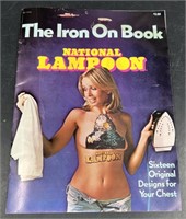 Vintage 1976 National Lampoon "The Iron on Book"