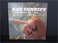 RAY CONNIFF SIGNED RECORD ALBUM COVER COA