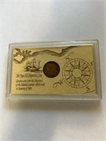 184 yr old Shipwreck coin - Admiral Gardner