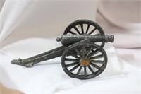 A Pencraft Metal Cannon