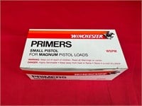 Box of 1000 Winchester Small Pistol Magnum Primers
