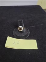 rootbeer colored ring 925