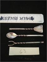 Sterling utensils